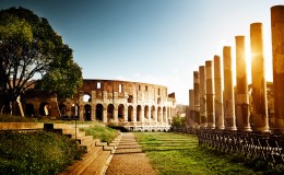 Colosseum in Rome, Italy